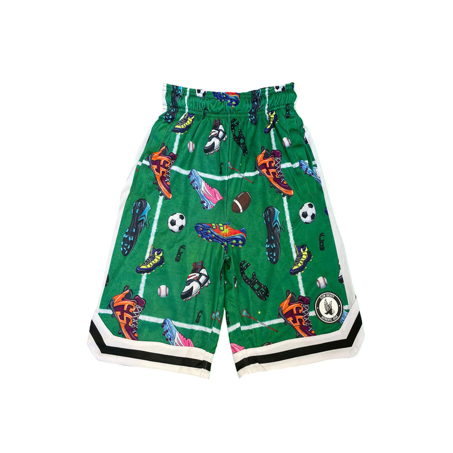Flow Society Boys' Mid Length Attack Shorts Apparel Flow Society Cleat Sneaks XSmall