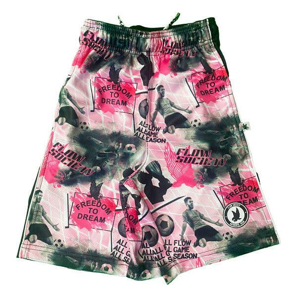 Flow Society Boys' Mid Length Attack Shorts Apparel Flow Society Freedom to Dream XSmall