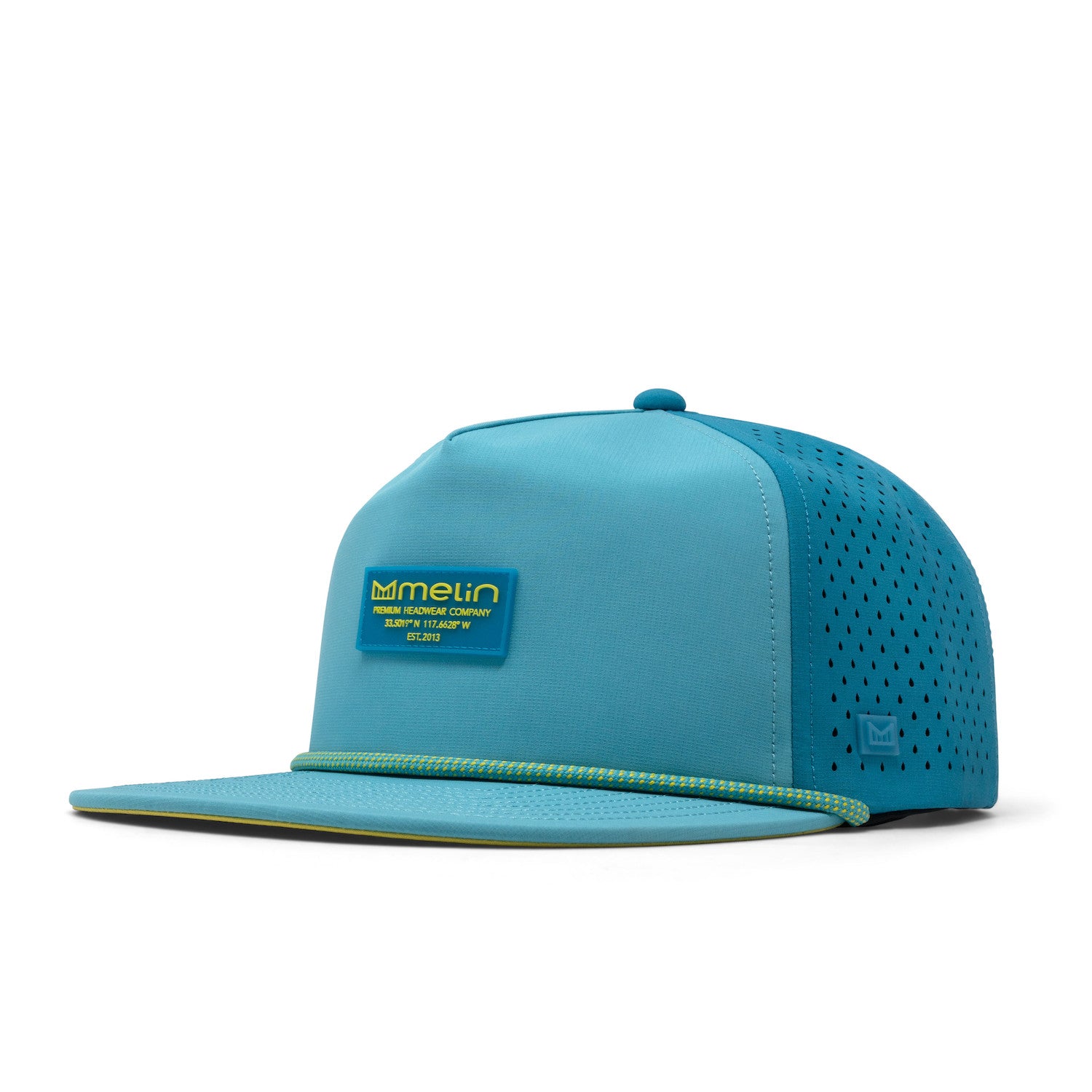 Melin Coronado Brick Hydro Hat Accessories Melin Blue Lagoon Classic
