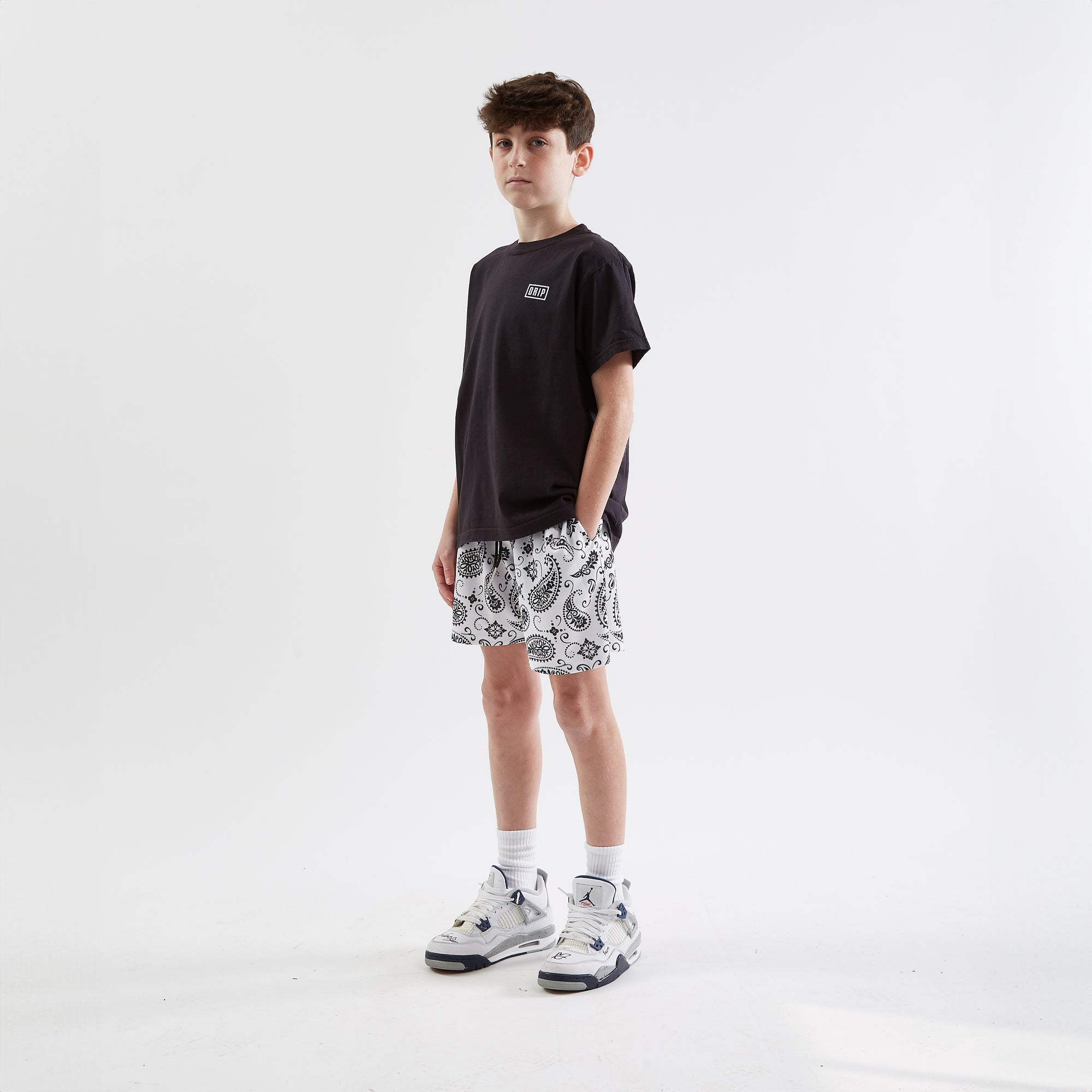 The Drip Shop Paisley Paradise Shorts Apparel The Drip Shop