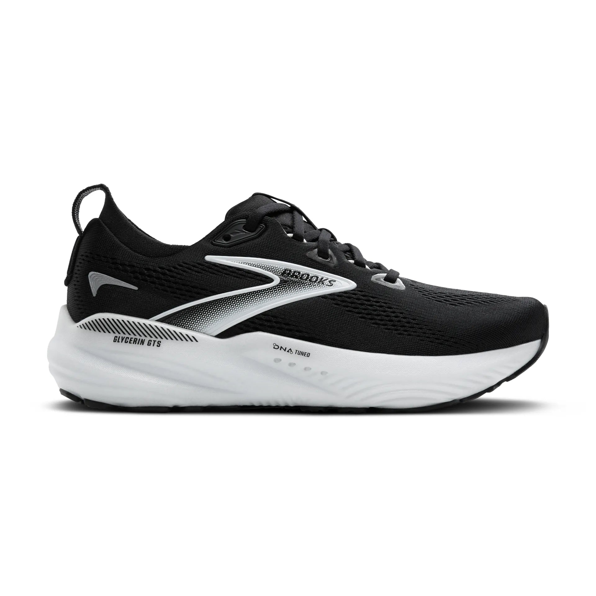 Brooks Women's Glycerin GTS 22 Footwear Brooks Black/Grey/White-090 5.5 Medium-B