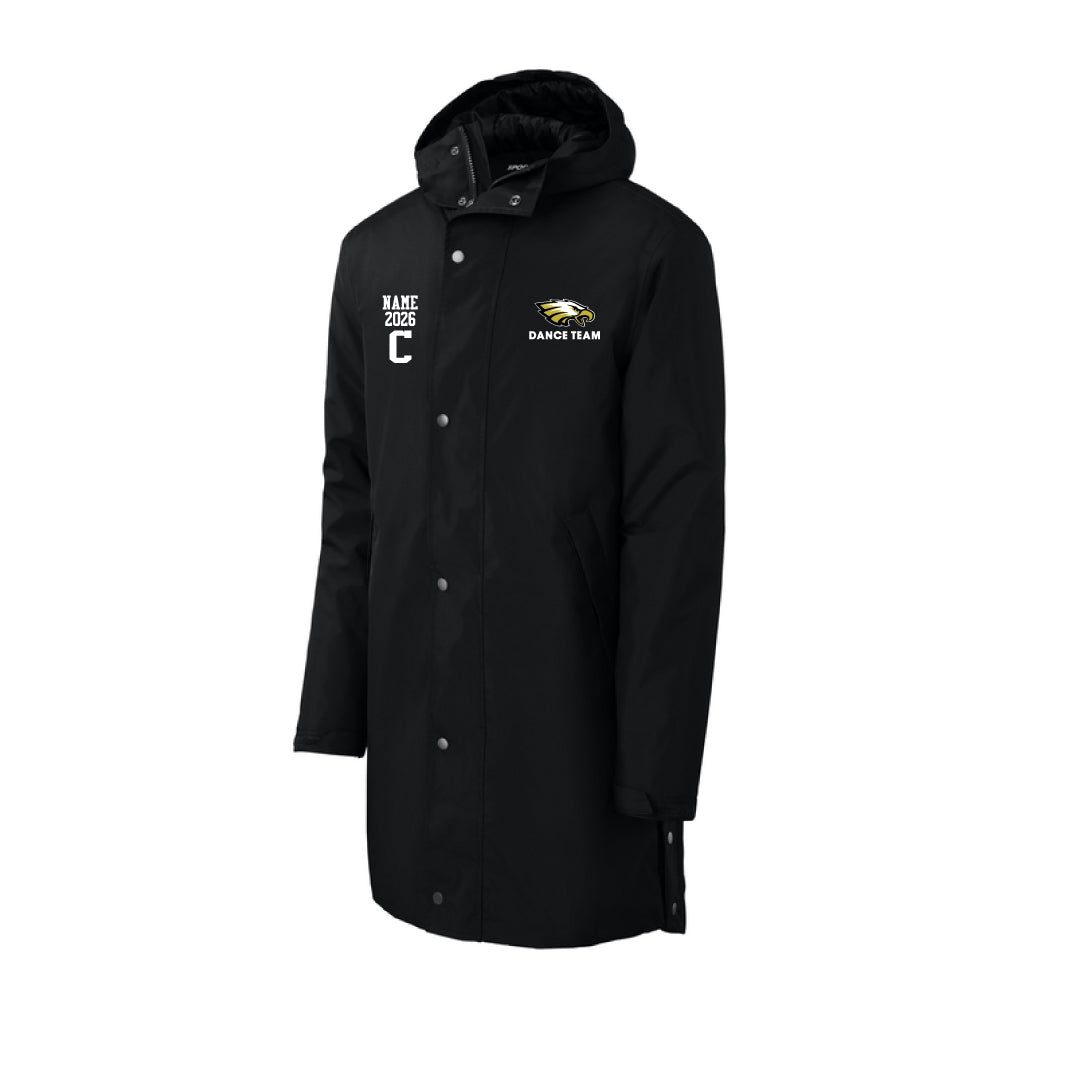 THS Dance Parka Logowear Trumbull Dance Team Adult XS