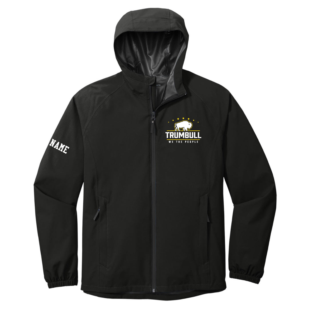 We The People Full Zip Wind/Rain Jacket