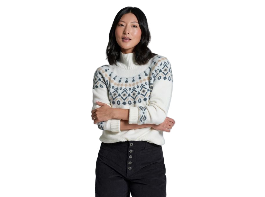 Kuhl Women's Alpina Sweater Apparel Kuhl Alpine White XSmall