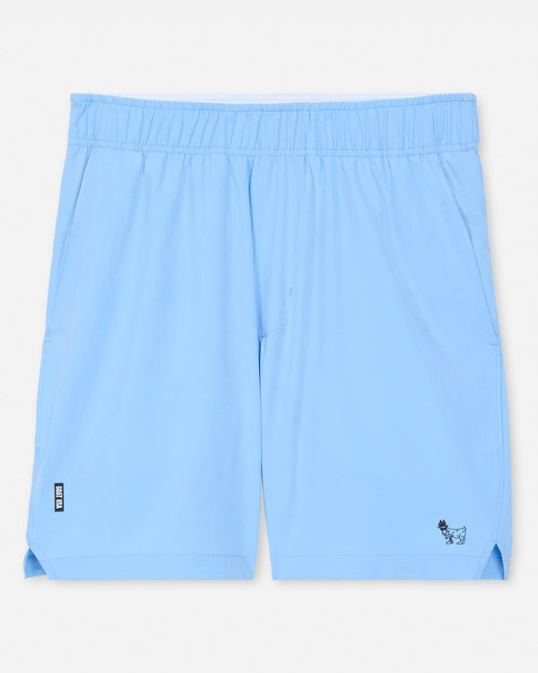 Goat USA Boys' Outline Athletic Shorts Apparel Goat USA Carolina Blue Boys' XSmall