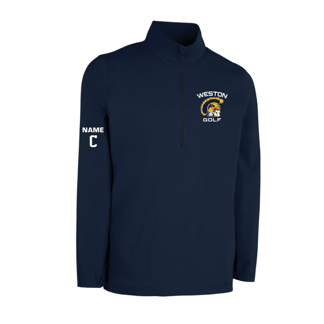Weston Golf Stretch 1/4 Zip Logowear Weston Boys Golf Mens S