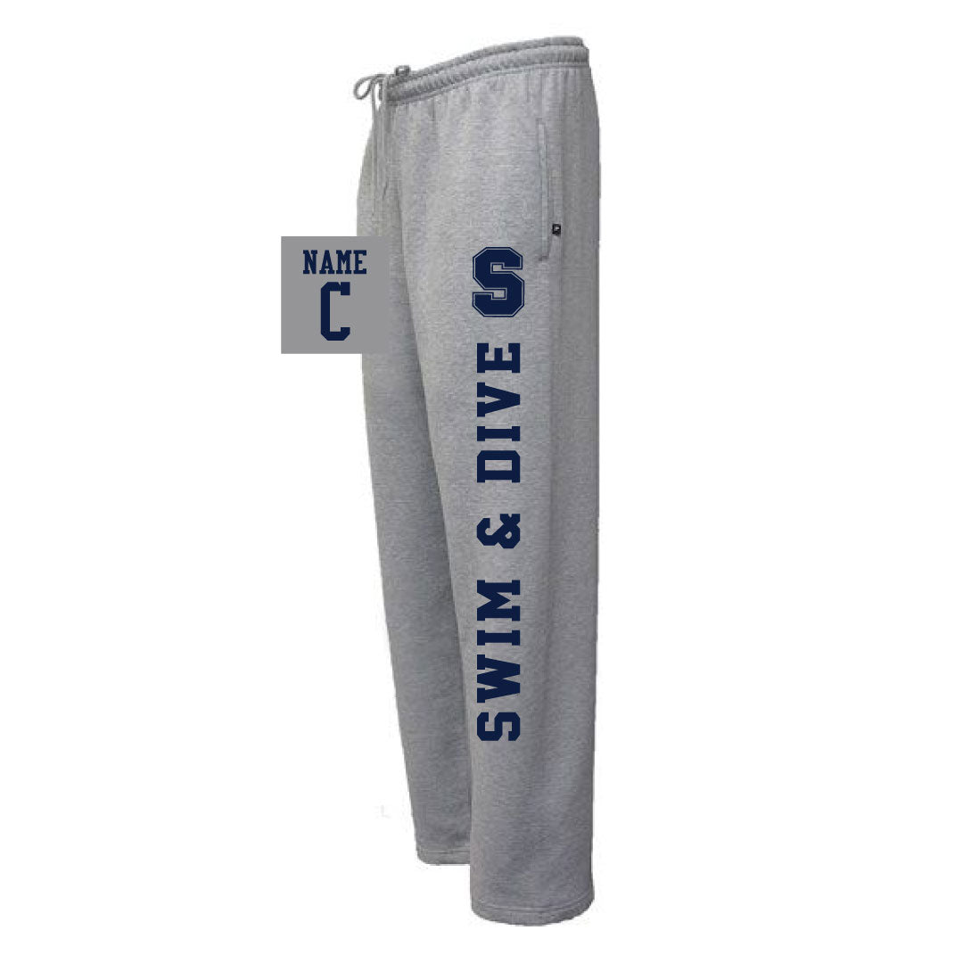 Staples Girls Swim & Dive Sweatpants Logowear Staples Girls Swim & Dive Grey Adult XS