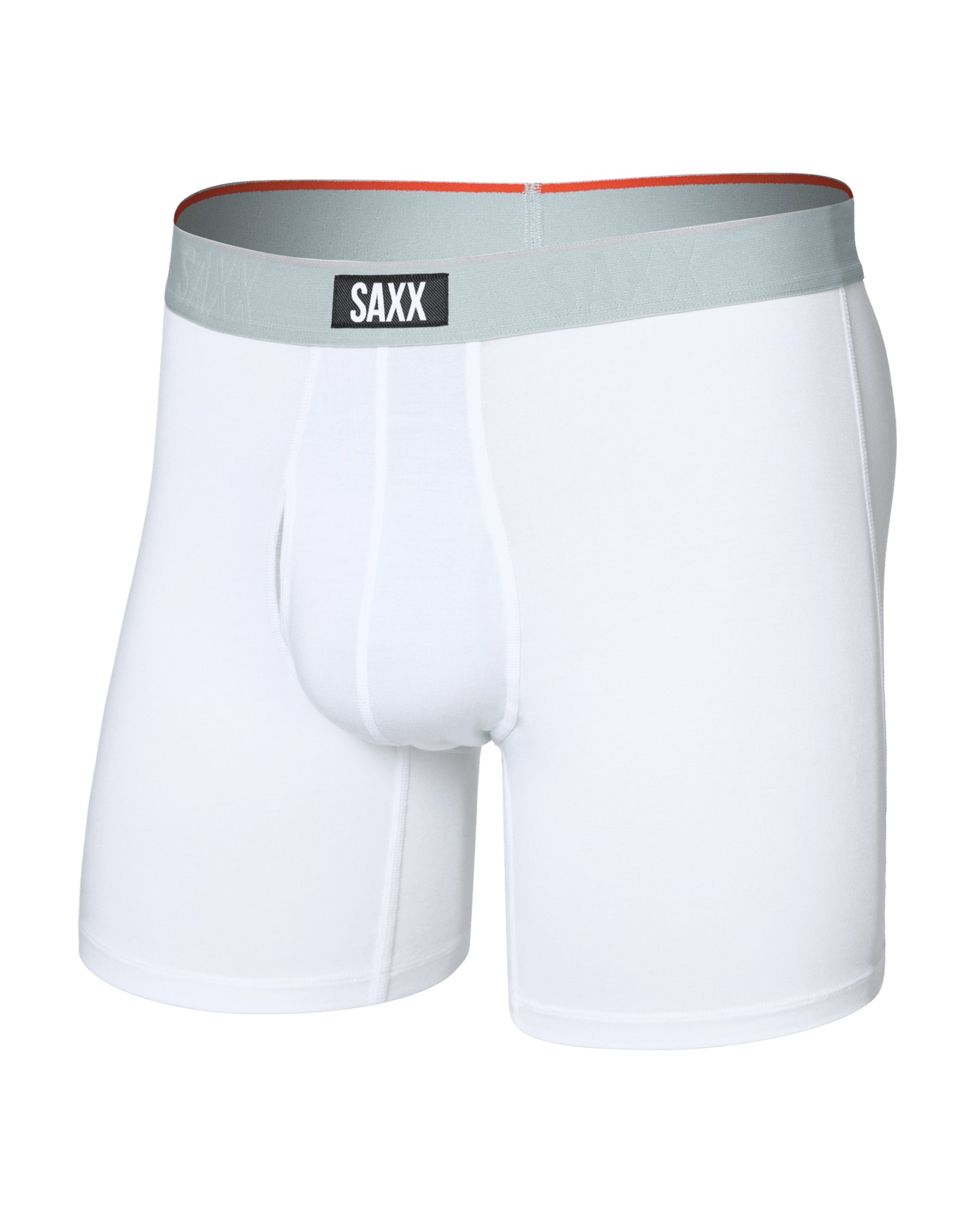 Saxx Men's Vibe Xtra Soft Comfort Boxer Brief 6" Apparel SAXX White Small