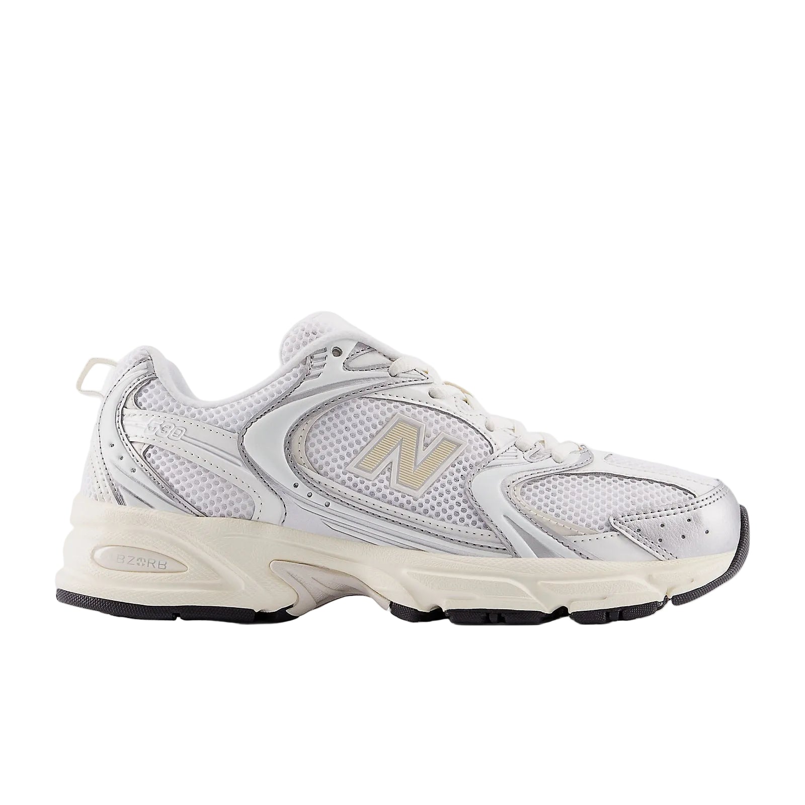 New Balance Unisex 530 Footwear New Balance White/Silver Metallic/Linen-ESB M4.5/W6