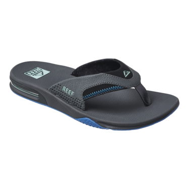 Reef Men's Fanning Footwear Reef Gunmetal/Ocean 6