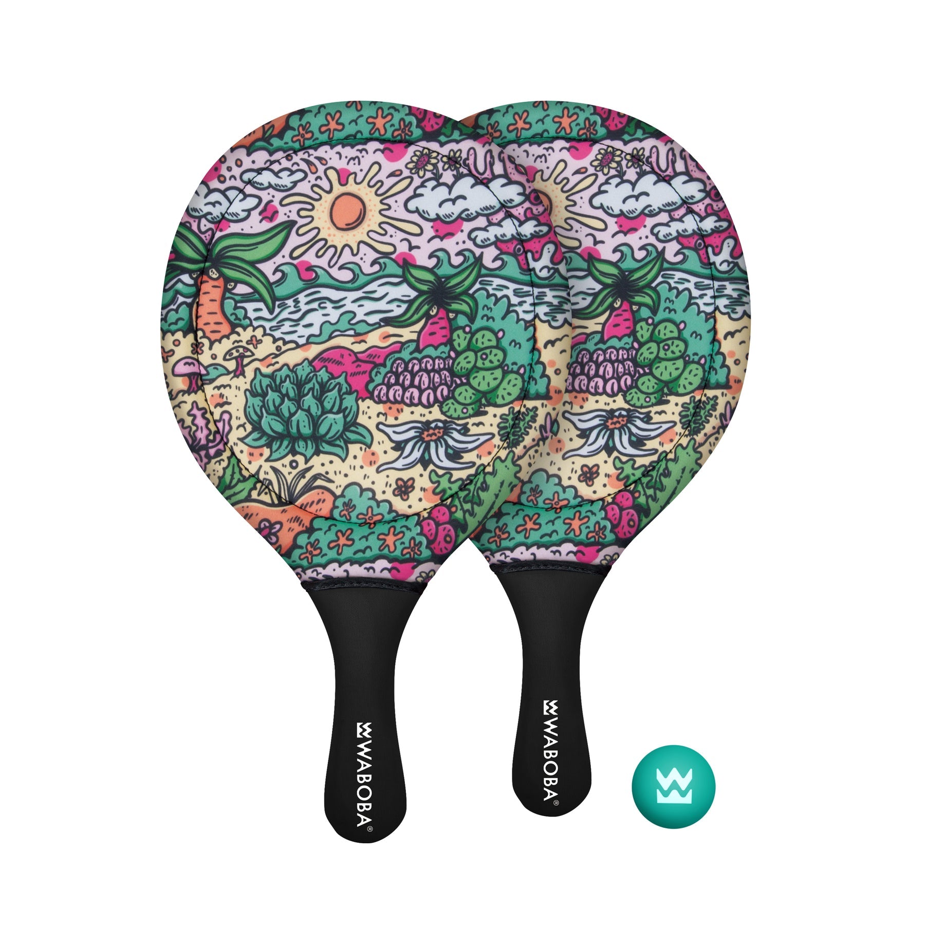Waboba Beach Paddle Ball Set Accessories Waboba
