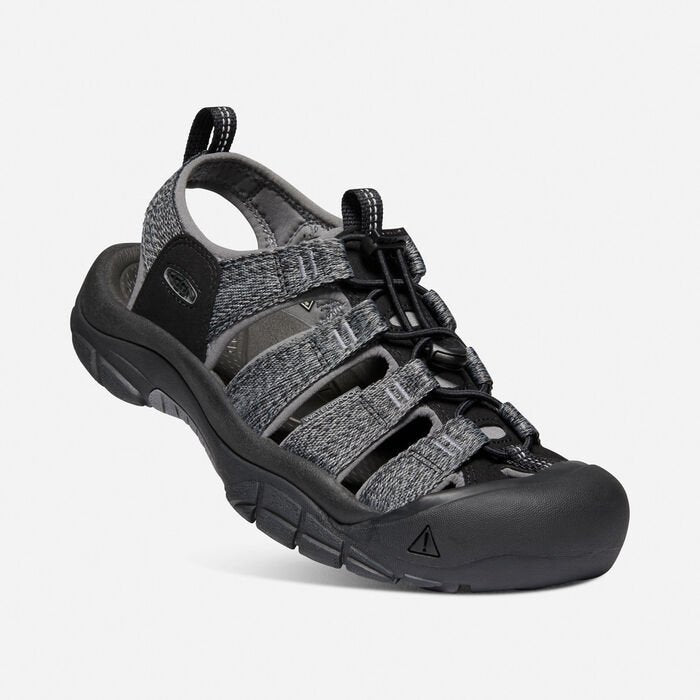 Keen Men's Newport H2 Footwear KEEN Black/Steel Grey 7
