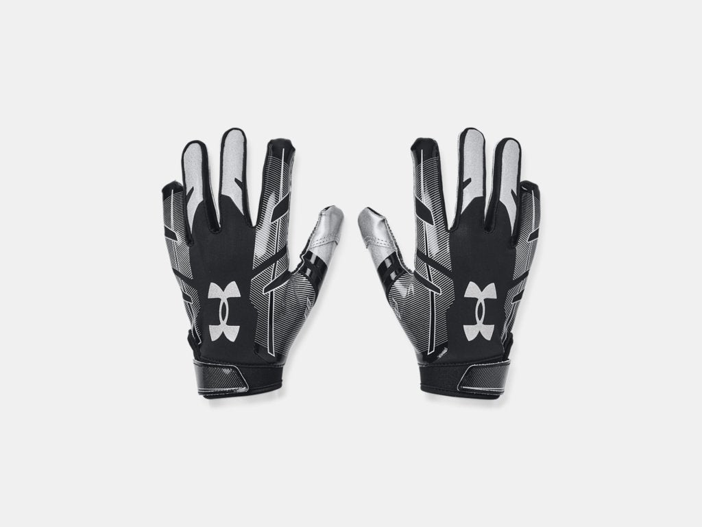 Under Armour Youth F8 Football Gloves Accessories Under Armour Black-001 Youth Small
