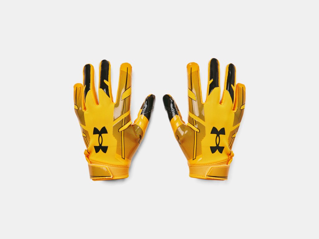 Under Armour Youth F8 Football Gloves Accessories Under Armour Steeltown Gold-750 Youth Small