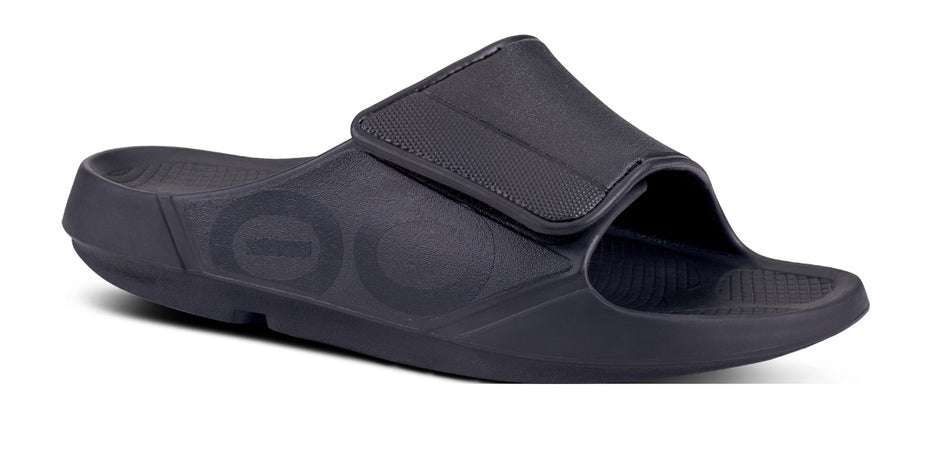 Oofos Ooahh Sport Flex Footwear OOFOS Matte Black 6