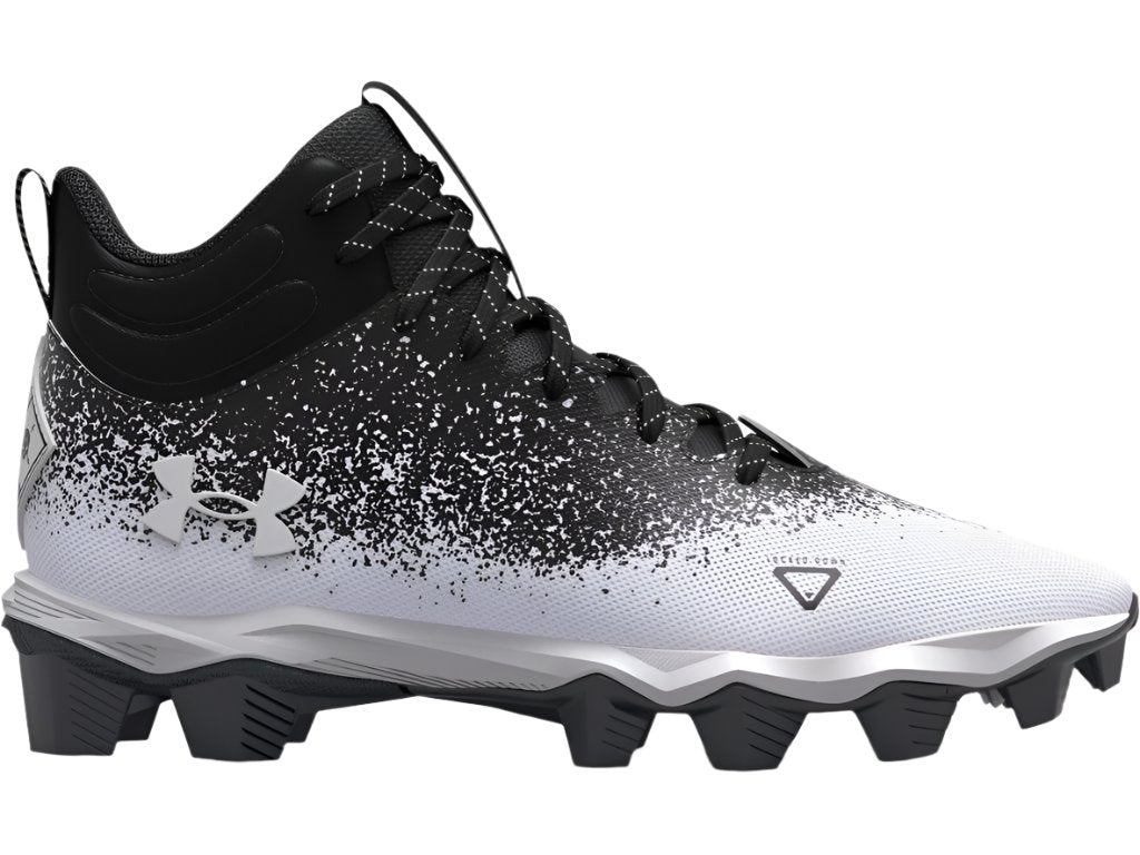 Under Armour Boys Spotlight Franchise Rm 2 0 Football Cleats Footwear Under Armour Black/White/Black-001 12 Medium