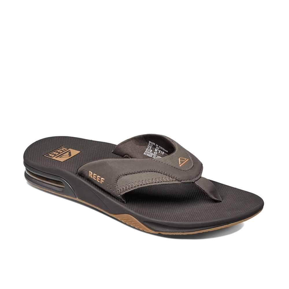 Reef Mens Fanning Footwear Reef Brown/Gum 6