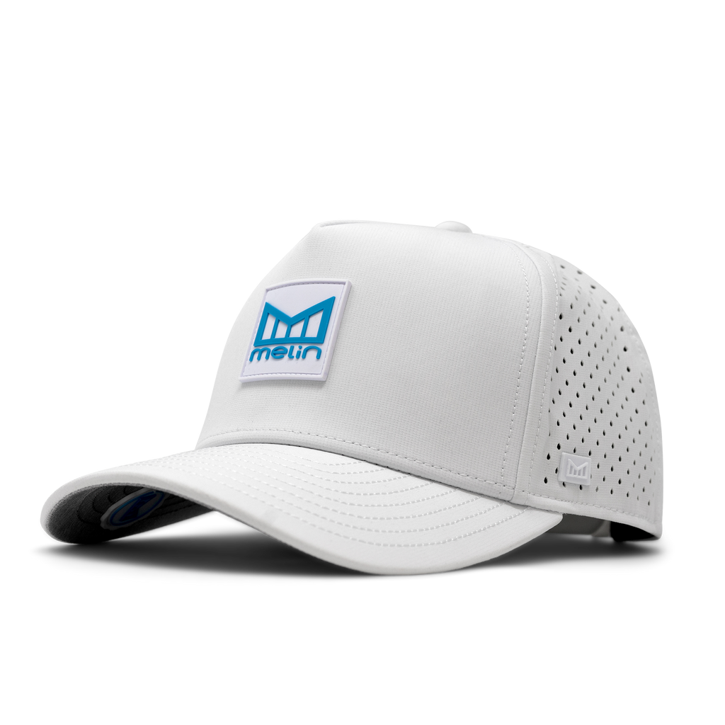 Melin Odyssey Stacked Hydro Accessories Melin White/Electric Blue Classic