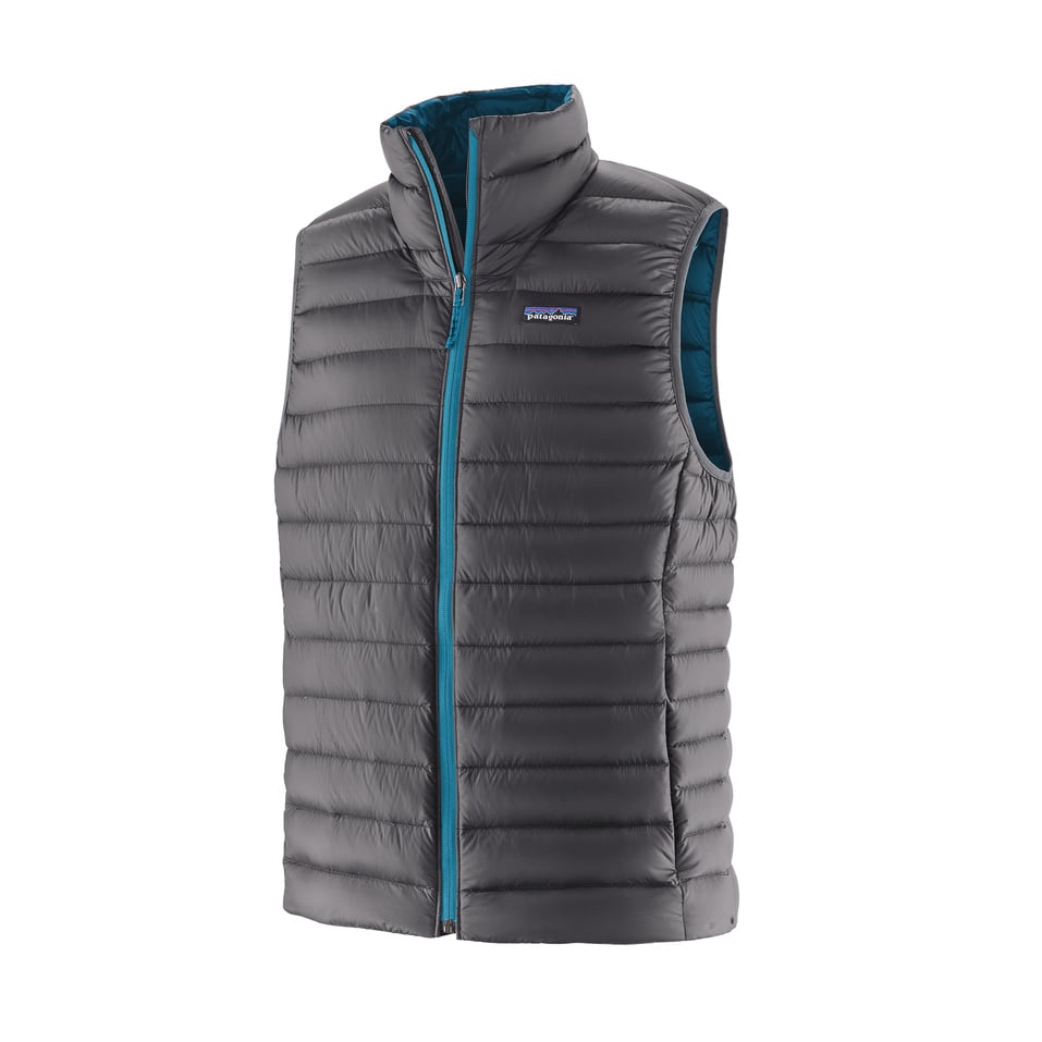 Patagonia Men's Down Sweater Vest Apparel Patagonia Forge Grey-FGE Large