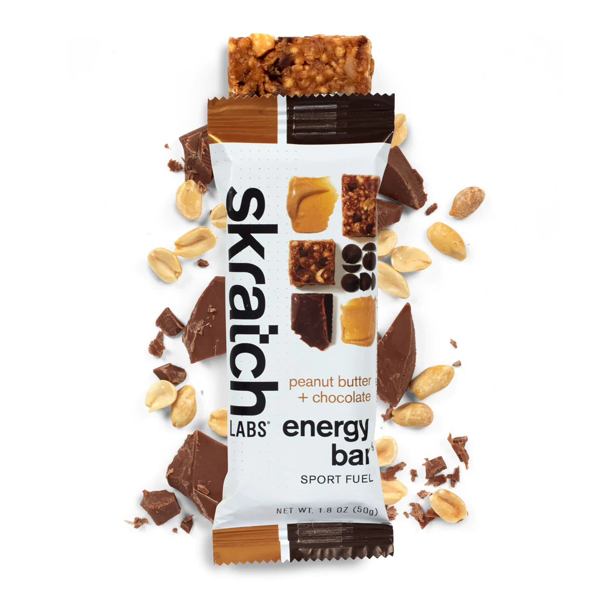 Skratch Energy Bar Sport Bar Skratch Labs Peanut Butter + Chocolate