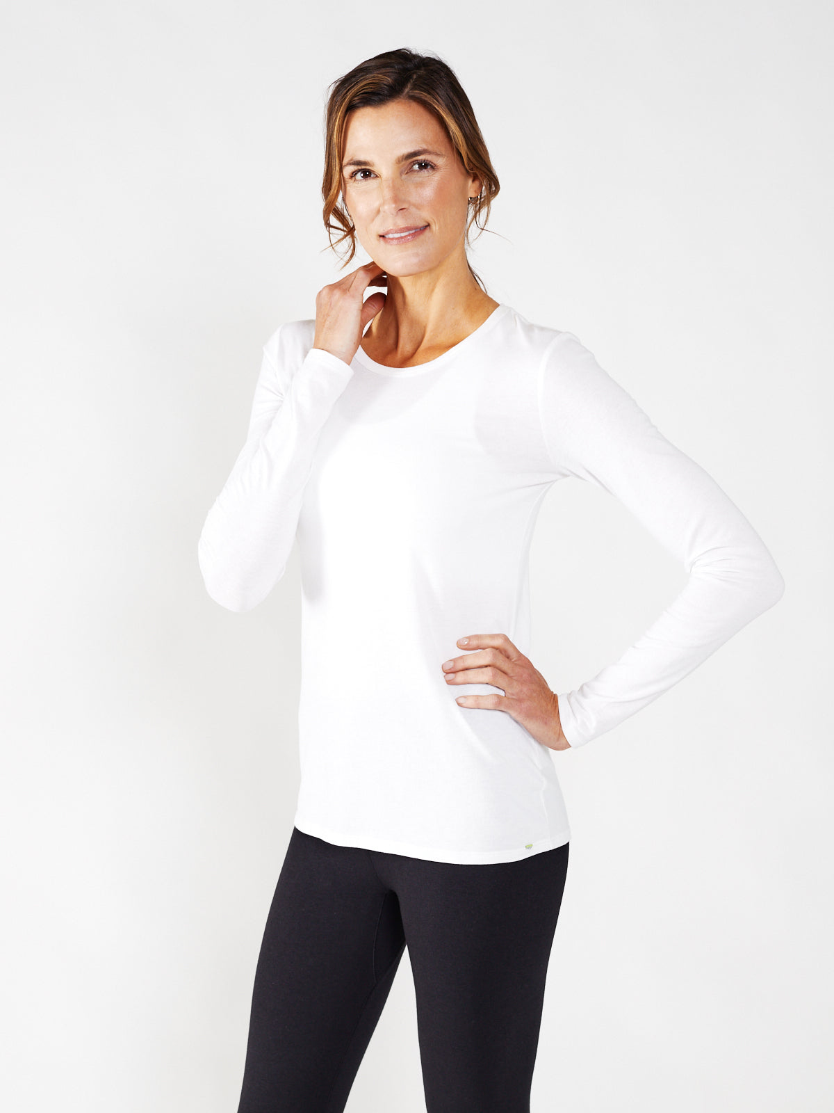 Tasc Women's Nola Long Sleeve Apparel Tasc White XSmall