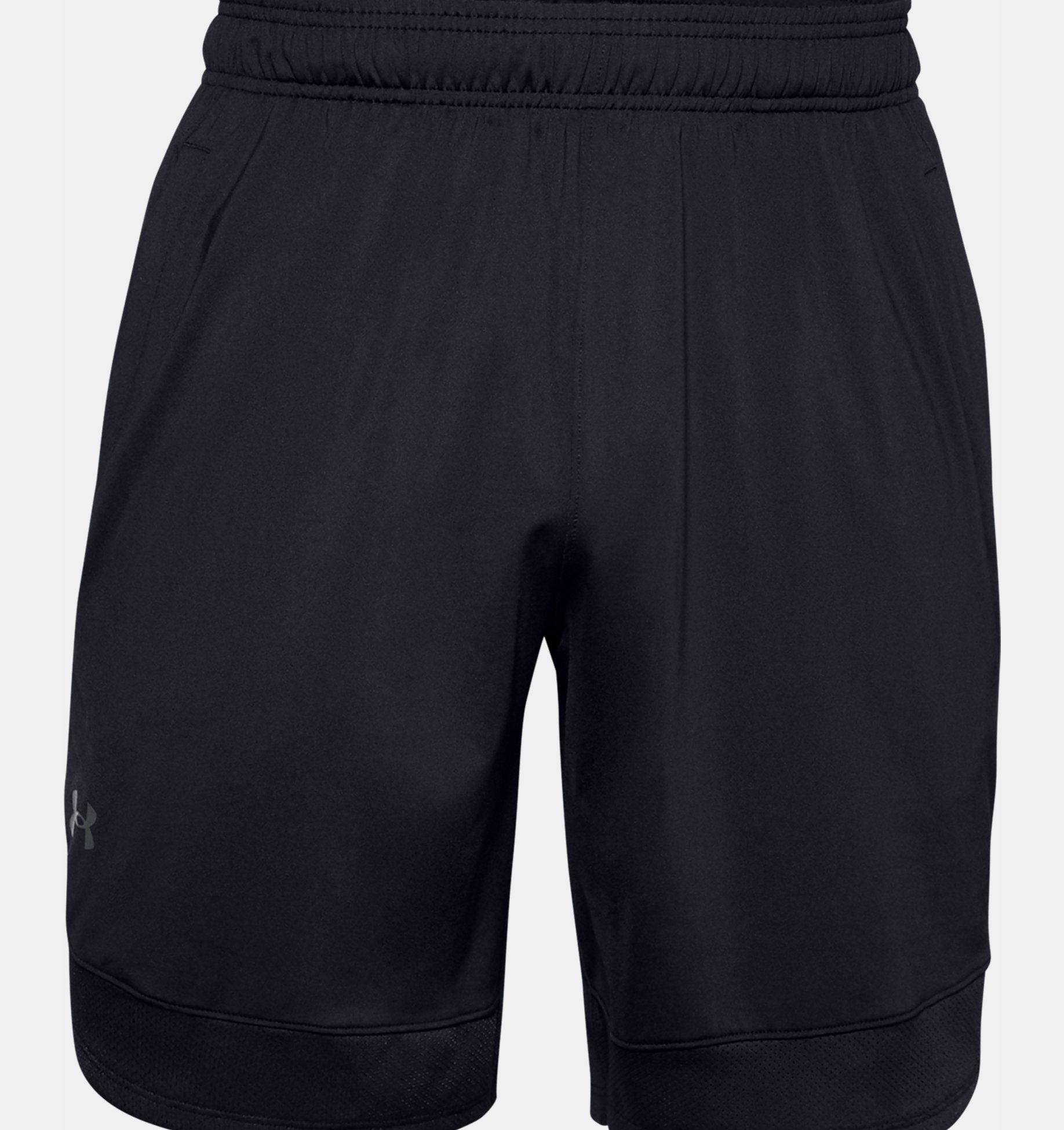Under Armour Mens Train Stretch Shorts Apparel Under Armour S Black/Pitch Gray-001