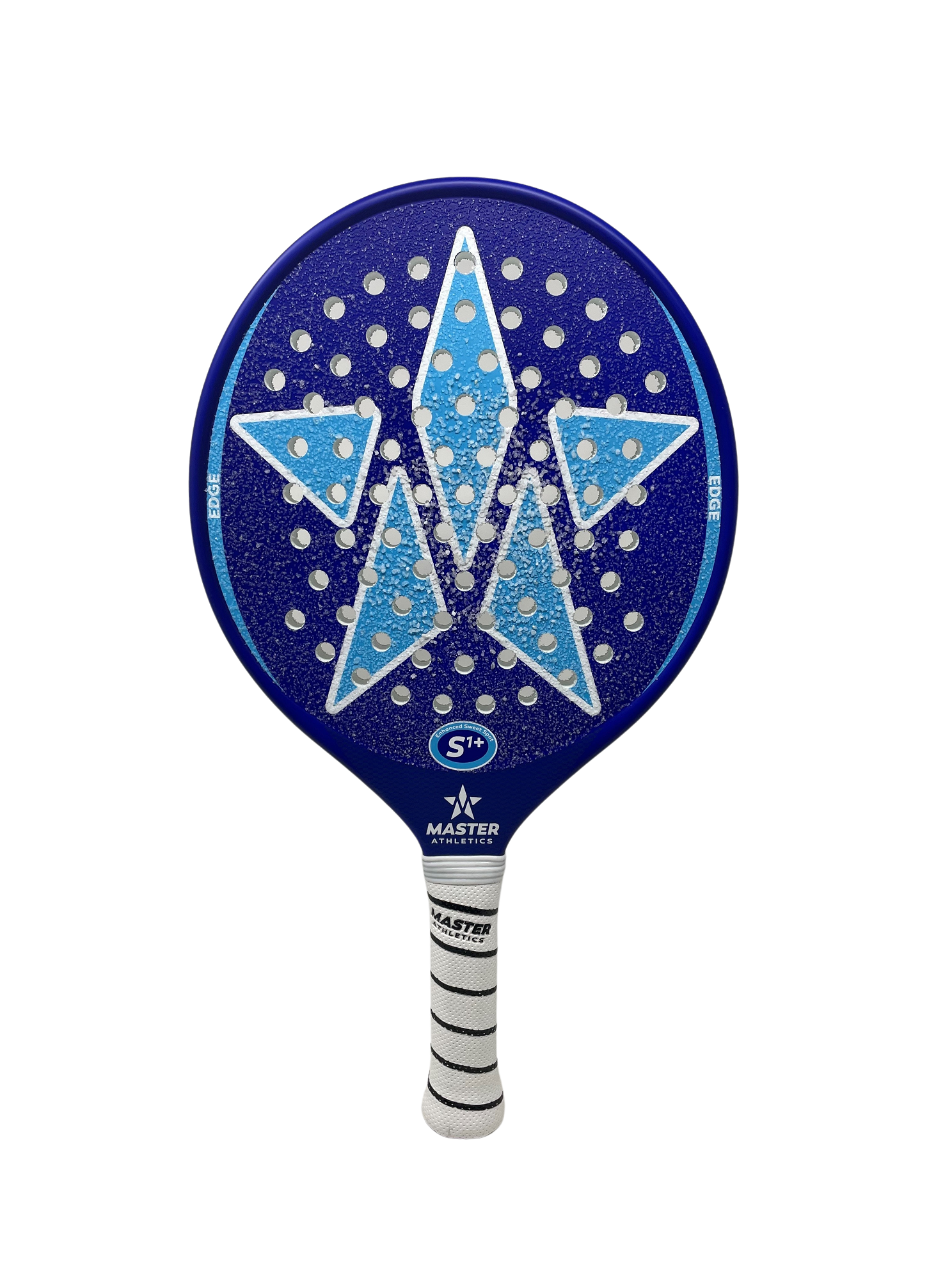 Master Athletics S1+ Edge 2023 Platform Tennis Paddle Equipment Master Athletics Royal/Cyan/White