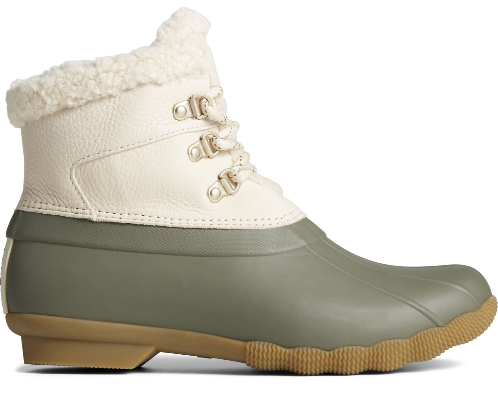 Sperry Women's Saltwater Alpine Leather Duck Boot Footwear Sperry 6 Olive