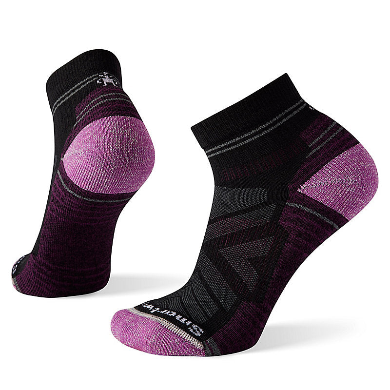Smartwool Womens Hike Light Cushion Ankle Socks Apparel Smartwool Black-001 Small