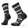 Smartwool Womens Hike Light Cushion Margarita Crew Socks Apparel Smartwool Twilight Blue-G74 Small