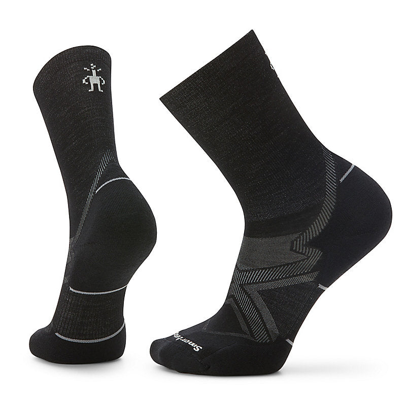 Smartwool Run Cold Weather Targeted Cushion Crew Socks Apparel Smartwool Black-001 Medium