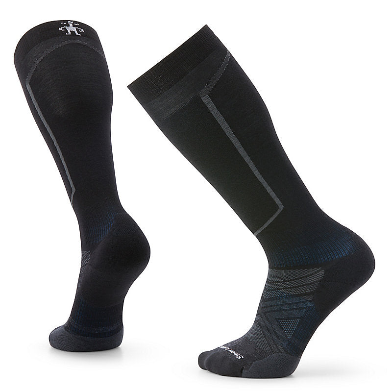 Smartwool Ski Targeted Cushion Over The Calf Socks Apparel Smartwool Black-001 Medium