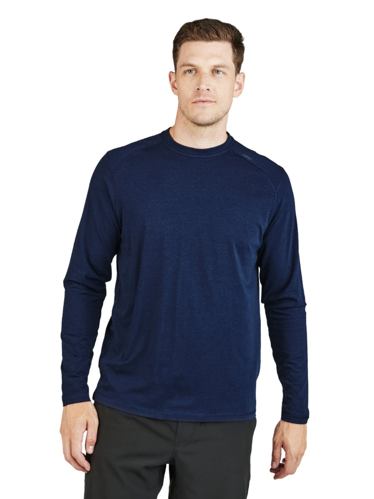 Tasc Men's Carrollton Long Sleeve Fitness T-Shirt Apparel Tasc Classic Navy-416 Small