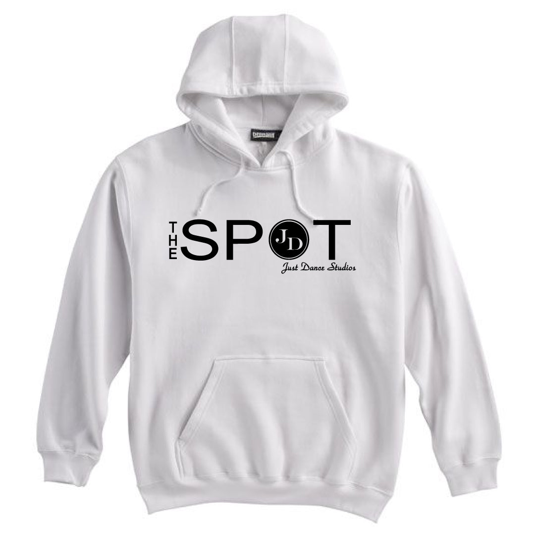 The Spot Dance Hooded Sweatshirt Logowear The Spot Just Dance White Youth M
