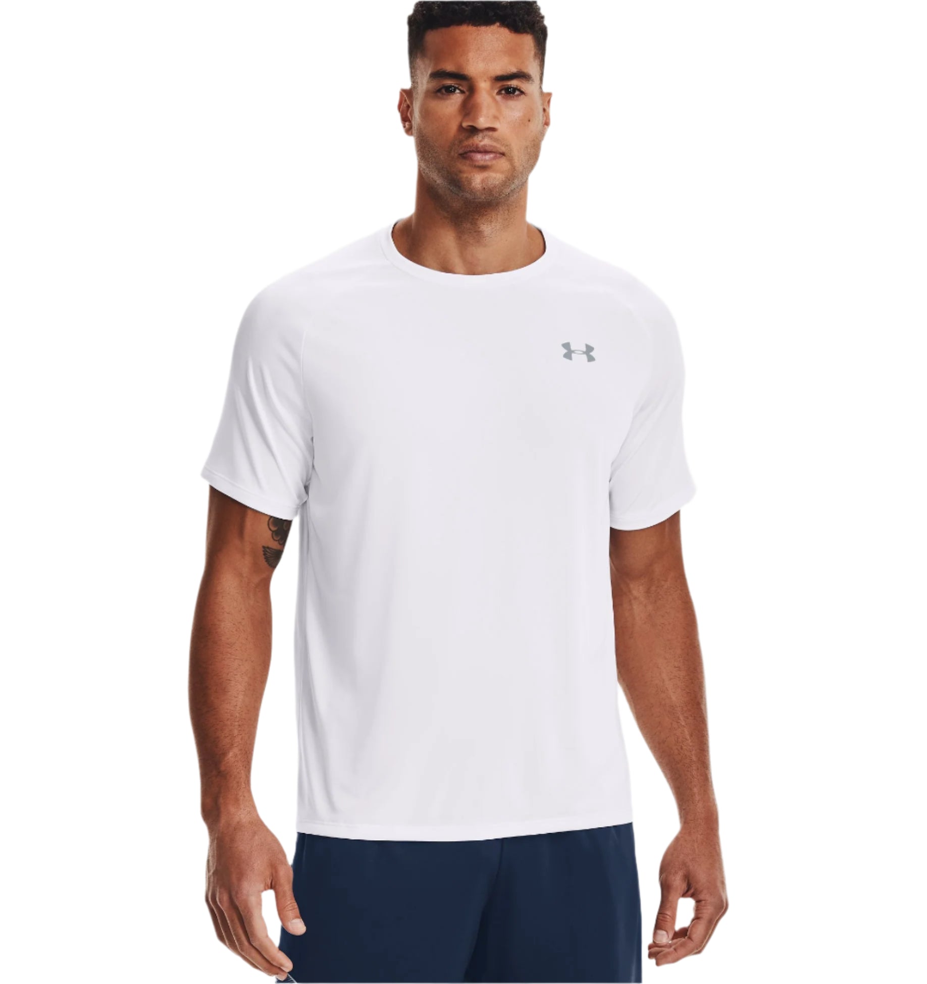 Under Armour Men's Tech 2.0 SS Tee Apparel Under Armour White-100 XSmall