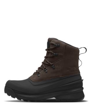 The North Face Mens Chilkat V Lace Wp Footwear North Face 7.5 Coffee Brown/TNF Black-U6V