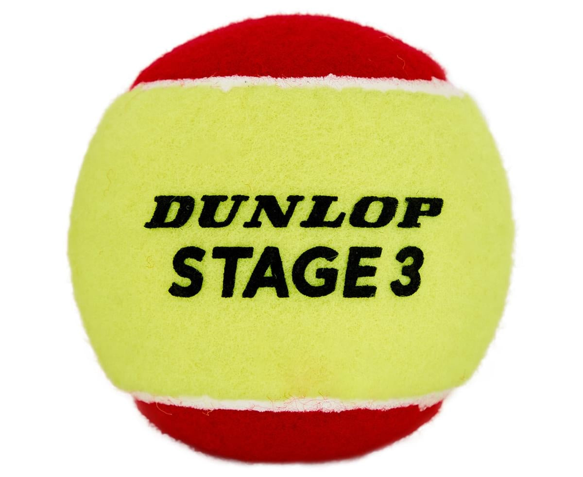 Dunlop Stage 3 Tennis Balls(3 Pack) Equipment Dunlop Sports
