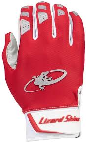 Lizard Skins Youth Komodo V2 Batting Gloves Equipment Lizard Skins Crimson Red Youth Small