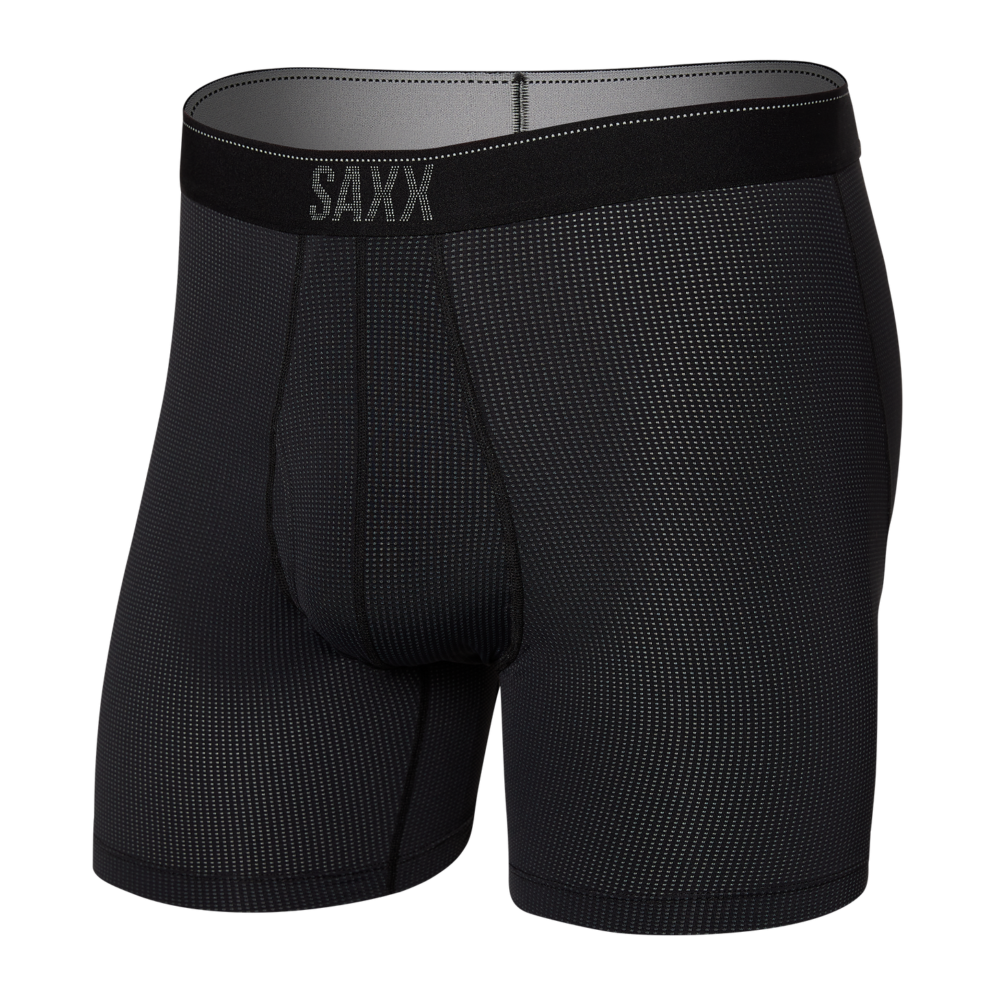 Saxx Mens Quest Boxer Brief Apparel SAXX Black II Small