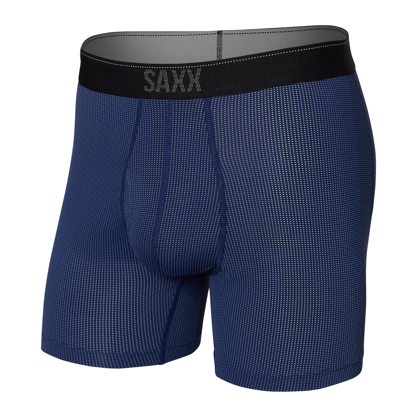 Saxx Mens Quest Boxer Brief Apparel SAXX Midnight Blue II Small