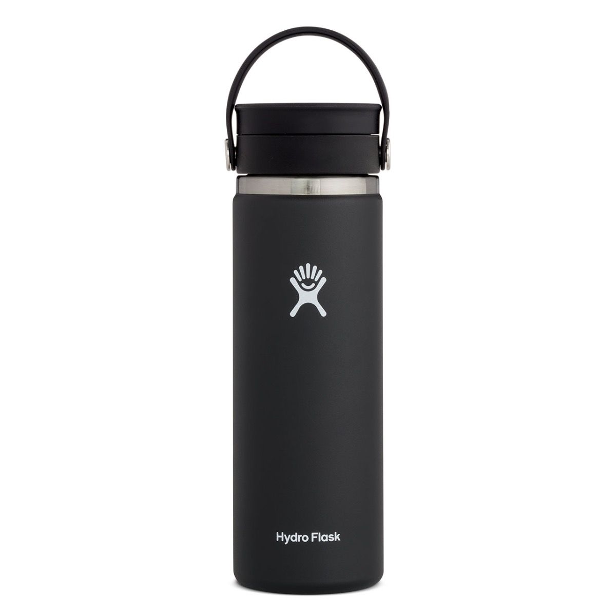 Hydro Flask 20oz Wide Mouth with Flex Sip Lid Accessories Hydro Flask Black-001