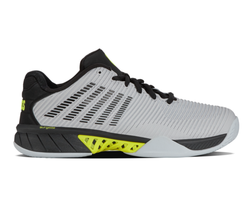 K-Swiss Men's Hypercourt Express 2 Footwear K-Swiss Micro Chip/Black/Tennis Yellow-022 8 Medium