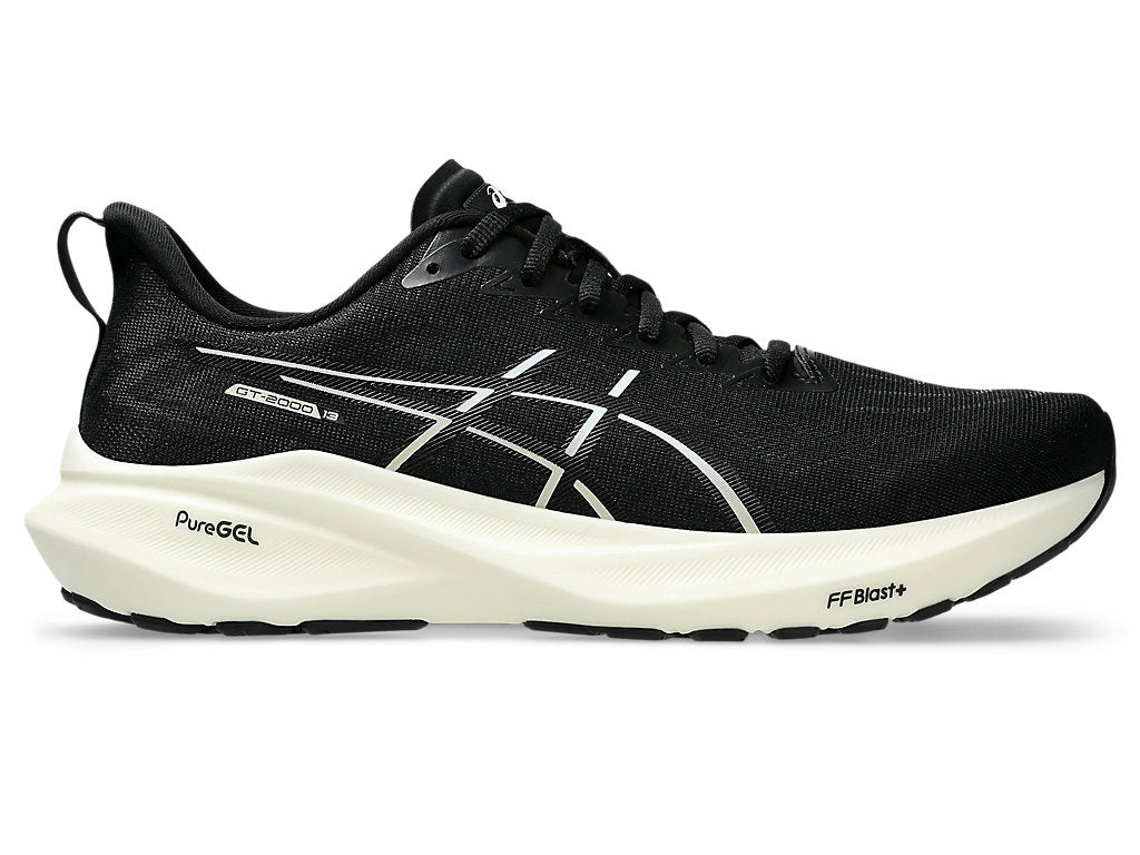 ASICS Men's GT-2000 v13 Footwear ASICS Black/White-003 7.5 Medium-D