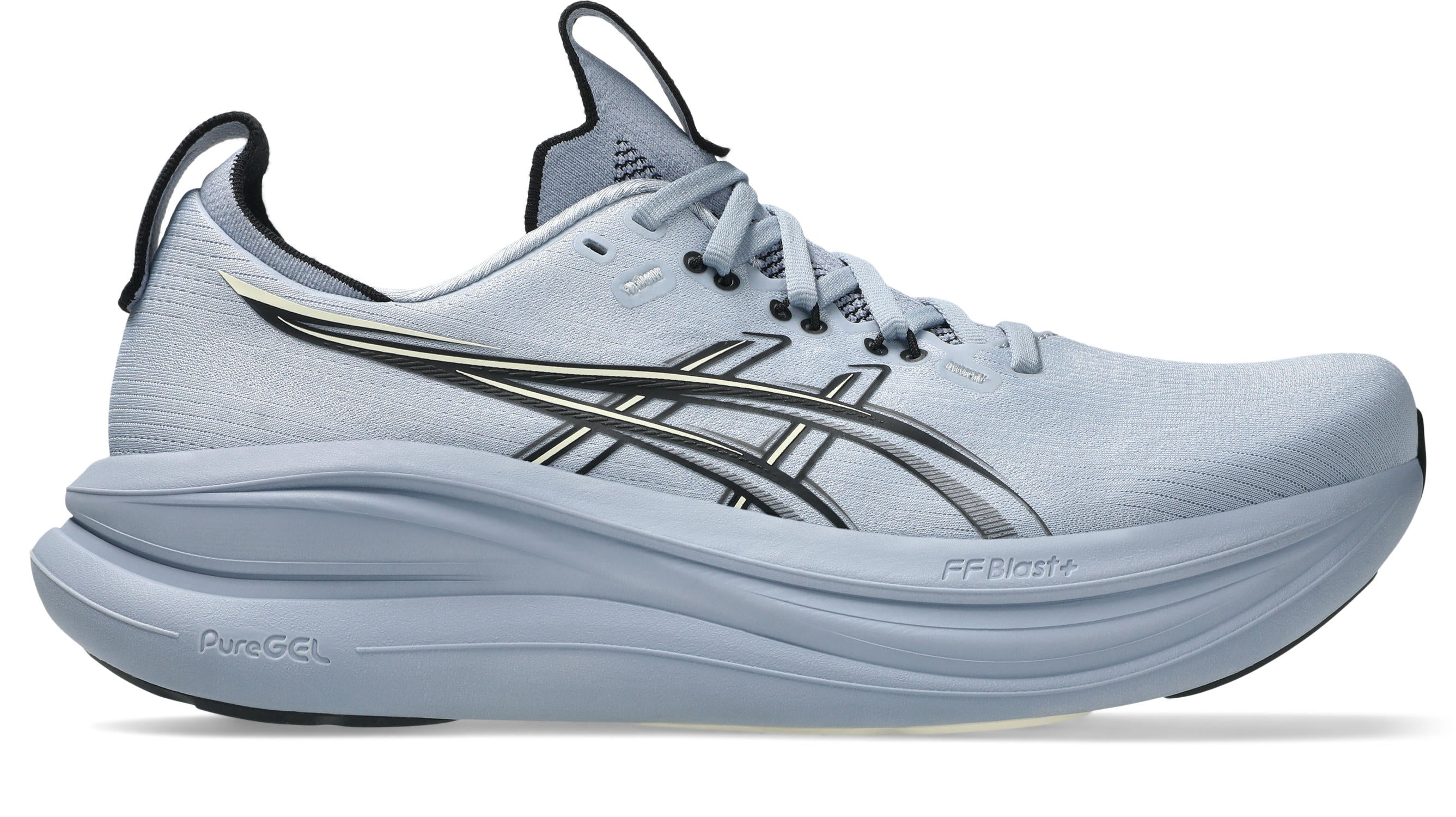 ASICS Men's Gel-Nimbus 28 Footwear ASICS Grey Blue/Black-402 7.5 Medium-D