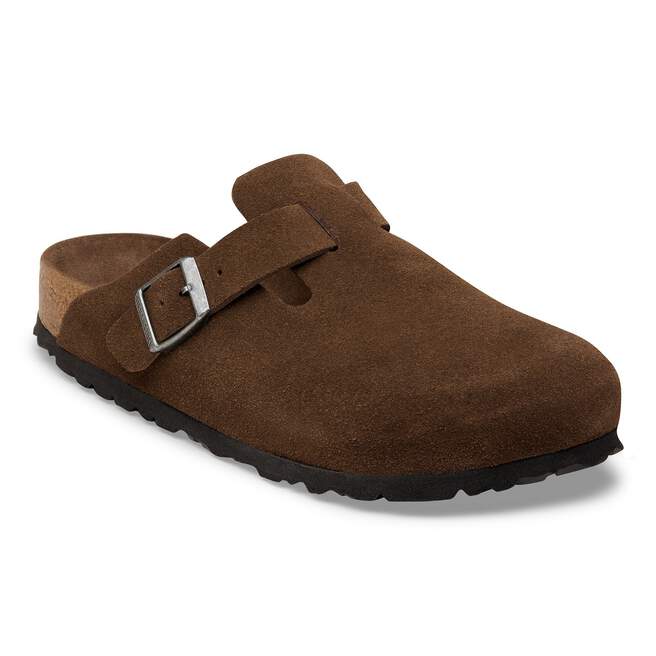 Birkenstock Boston Soft Footbed Suede Leather Footwear Birkenstock