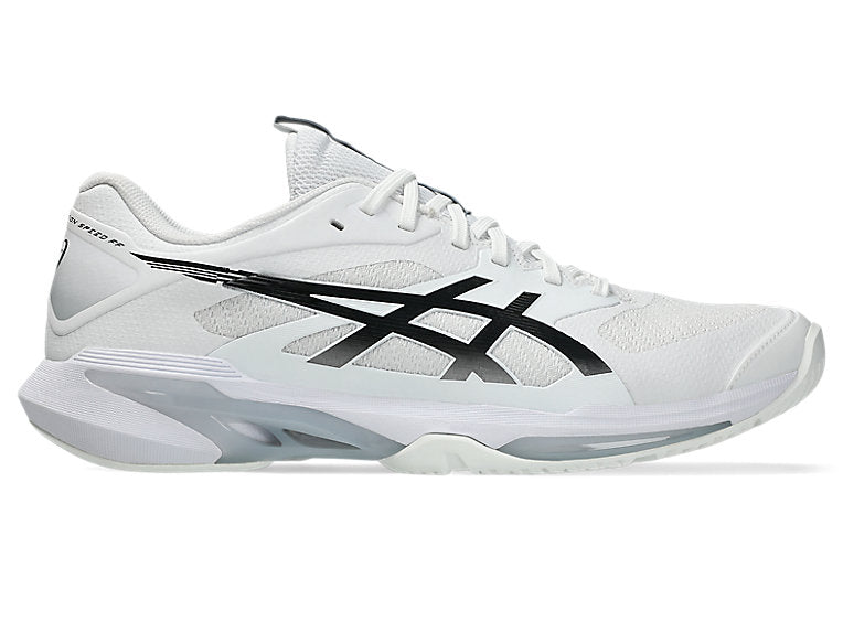 ASICS Men's Solution Speed FF 4 Footwear ASICS White/Black-100 7.5