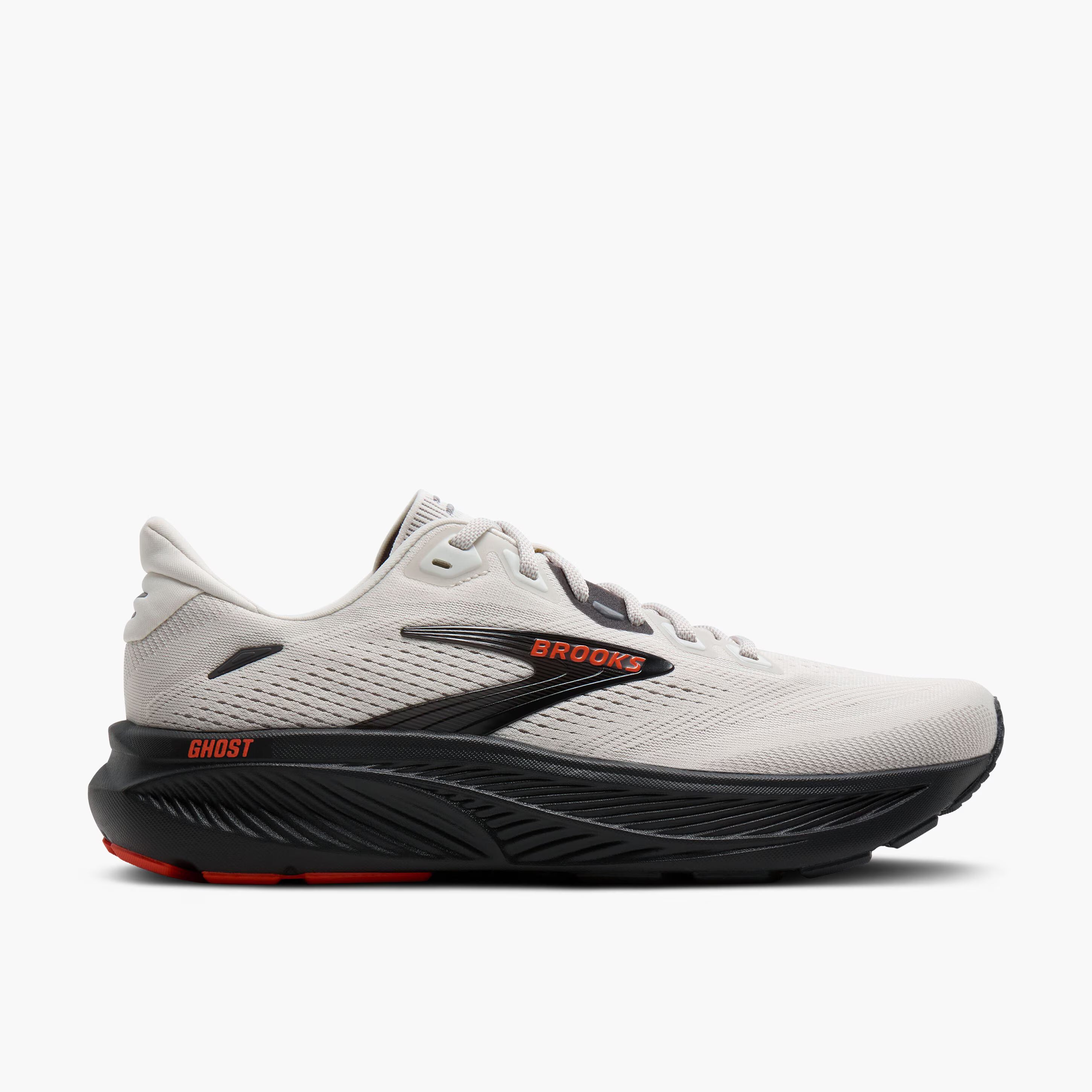 Brooks Men's Ghost 18 Footwear Brooks Coconut/Pearl/Tigerlily-292 7.5 Medium-D