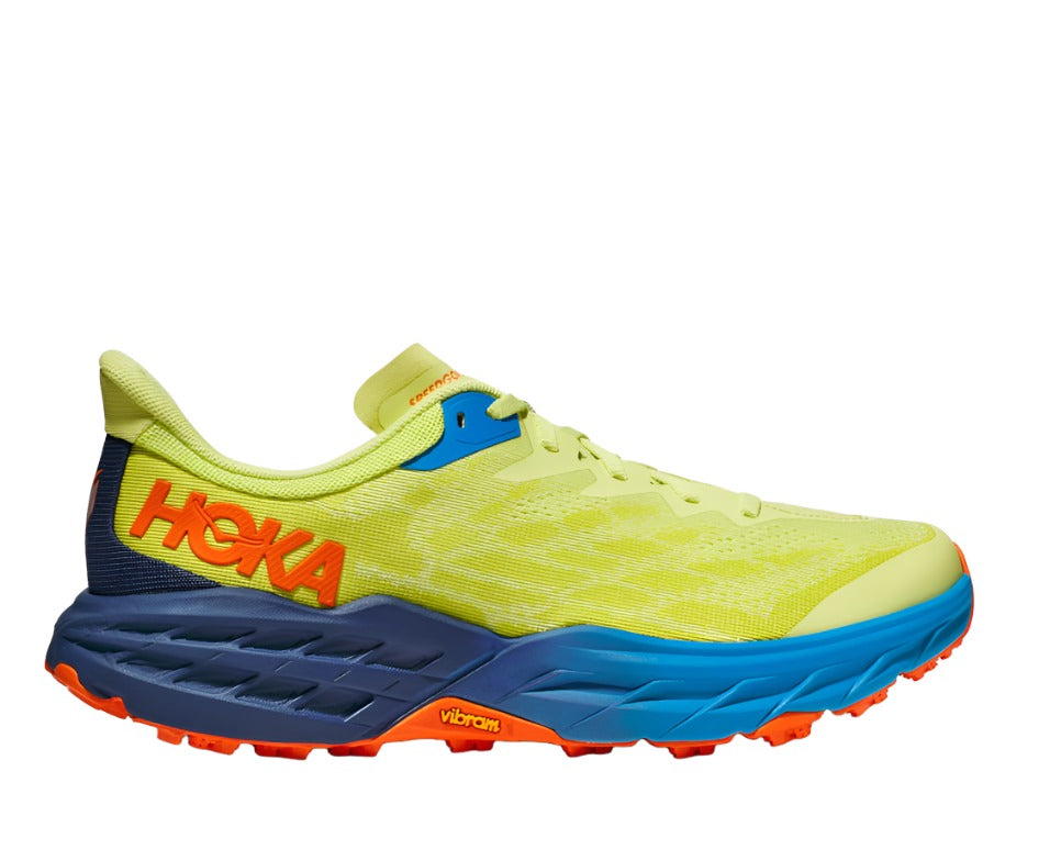 Hoka Men's Speedgoat 5 Footwear Hoka One One Citrus Glow/Evening Primrose-CGEP 11.5 Medium-D