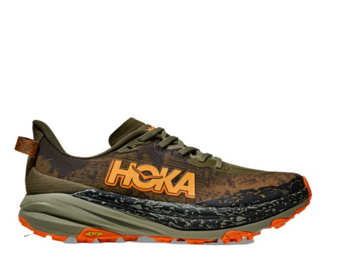 Hoka Men's Speedgoat 6 Footwear Hoka One One Antique Olive/Squash-AQL 8 