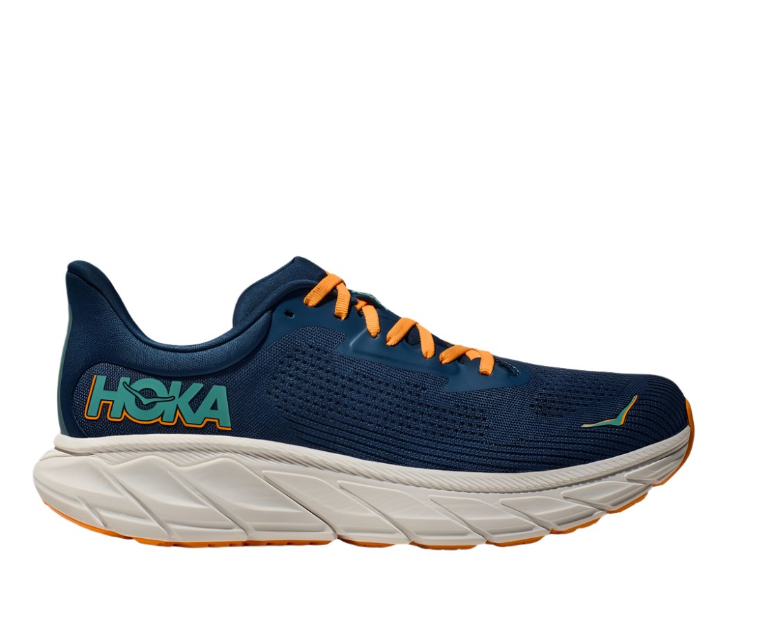 Hoka Men's Arahi 7 Footwear Hoka One One Midnight/Shoreline-MTSH 8 Medium-D